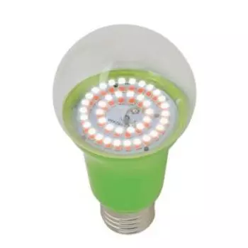 Лампа светодиодная для растений Uniel, 15 Вт, Е27, спектр для рассады и цветения