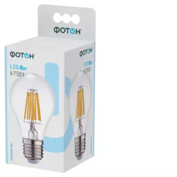 Лампа светодиодная ФОТОН LED, А60, 8Вт, E27, 4000K
