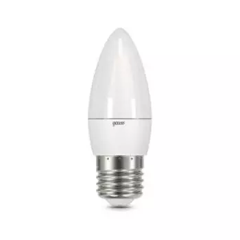 Лампа светодиодная Gauss Black, 9,5 Вт, Е27, 4100К, свеча