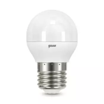 Лампа светодиодная Gauss Black, 9,5 Вт, Е27, 4100К, шар