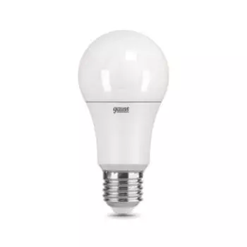 Лампа светодиодная Gauss Elementary, 15 Вт, E27, 4100K, A60, груша