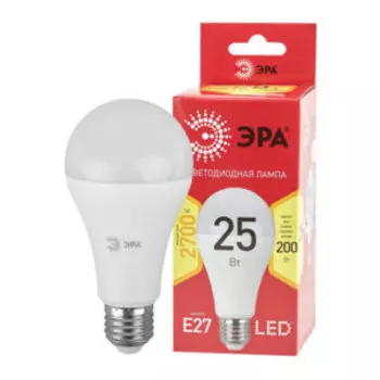 Лампа светодиодная ЭРА Red Line LED, E27, 25 Вт, груша