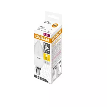 Лампа светодиодная OSRAM Base, 6,5Вт, E14, 3000К