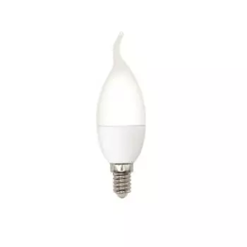 Лампа светодиодная VOLPE, Е14, 5Вт, 4000K, свеча на ветру