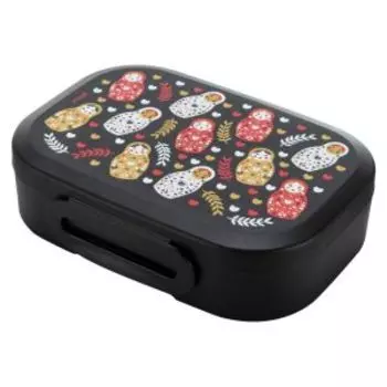 ланч-бокс Матрешки, 0,98 л, пластик