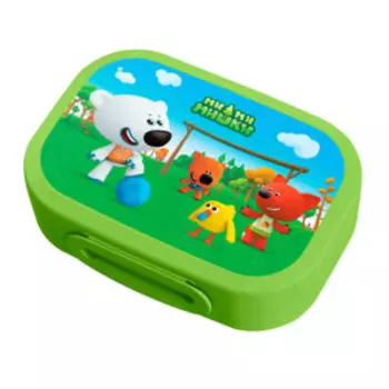 Ланч-бокс Ми-Ми-Мишки, 0.98 л, зеленый, пластик