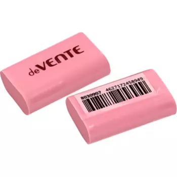 Ластик deVENTE Pastel, синтетический каучук, 27x18x10 мм, в ассортименте