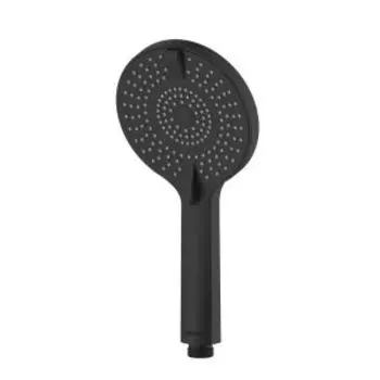 Лейка для душа, 4F, Rora, MI, ROR4FBRM18, черная матовая