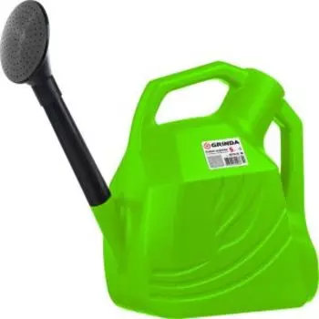 Лейка садовая Grinda, 5 л, пластик, съемный наконечник