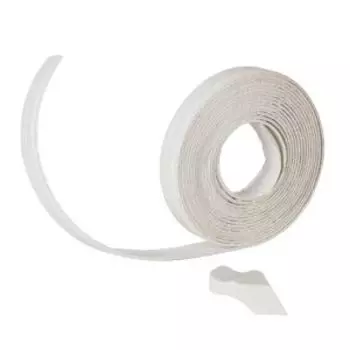 Лента бордюрная Unibob для ванн и раковин, 12.8 мм х 3.35 м, самоклеящаяся, декоративная, с аппликатором, белая