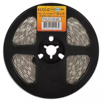 Лента cветодиодная Ecola LED strip PRO, 14.4 Вт/м, 12 В, 6000К, 60 Led/м, IP20, 5 м