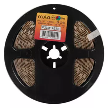 Лента cветодиодная Ecola RGB на катушке, 14.4 Вт/м, 12 В, 60 Led/м, IP20, 5 м