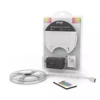 Лента Gauss Basic в комплекте, LED 5050, 12 В, 6 Вт/м, 390 Лм/м, RGBW, IP20, 3 м