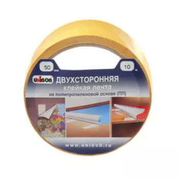 лента клейкая двусторонняя UNIBOB
