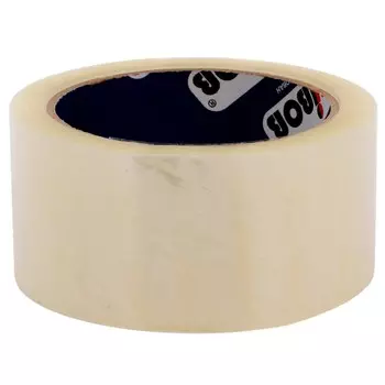 Лента клейкая прозрачная UNIBOB, 48ммх66м, 40мкм