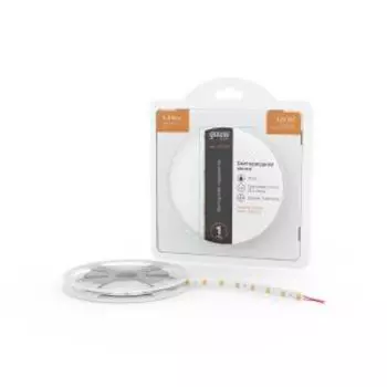 Лента светодиодная Gauss Basic, 5 м, LED 2835/60, 4.8 Вт/м, 312 Лм/м, 3000K, IP20, 12 В