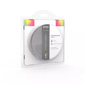 Лента светодиодная Gauss Basic, 5 м, LED 5050/60, 10 Вт/м, 700 Лм/м, RGB, IP65, 12 В