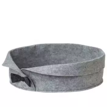 Лежанка для животных EVA Бантик, войлок, 38х38х22 см