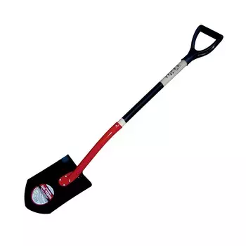 Лопата штыковая Лидер, деревянный черенок и ручка, 120 см
