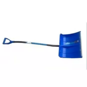 Лопата снеговая Монблан, 50х39 см, алюминиевый черенок, пластик