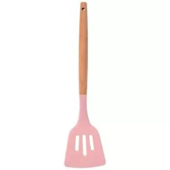 Лопатка Бон-роз, 32 см, силикон/дерево