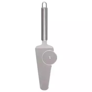 лопатка-пиццерезка МУЛЬТИДОМ, 27 см, нерж.сталь