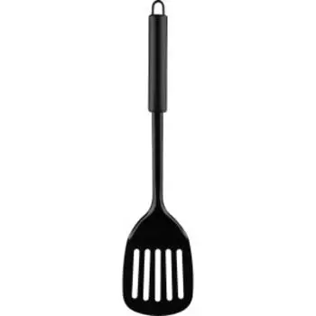 Лопатка с отверстиями Classico Nero, нерж. сталь, черный, non-stick