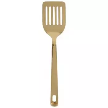 Лопатка с прорезями Golden Steel, 28 см, нерж. сталь
