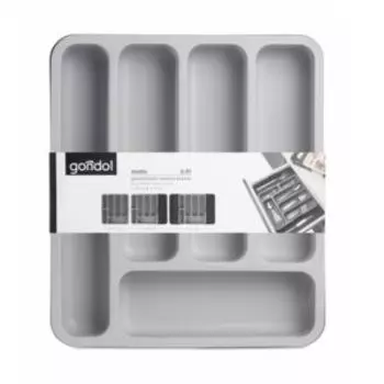 Лоток раздвижной для столовых приборов Gondol, пластик