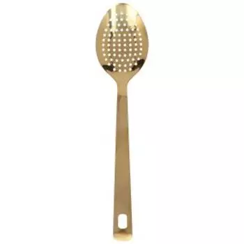 Ложка кухонная перфорированная Golden Steel, 27 см, нерж. сталь