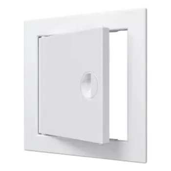 Люк-дверца ревизионная с фланцем, 168х168 мм, АБС-пластик