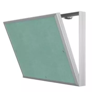 Люк ревизионный Evecs D Ceramo Base, 400х400 мм, скрытый монтаж, съемный, алюминий