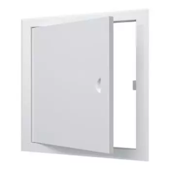 Люк ревизионный EVECS, ЛТМп фланец, 300х400 мм, ручка магнит, окраш. сталь