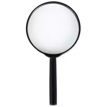 Лупа классическая 4х Мастер К, 9 см, черная