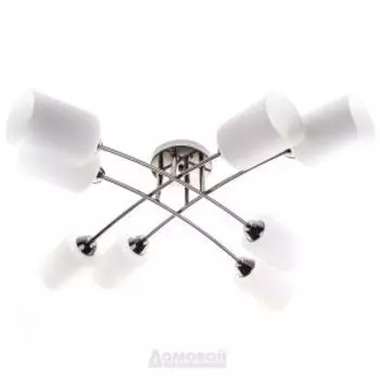 Люстра 79893/8, E27, 40Вт, металл/стекло