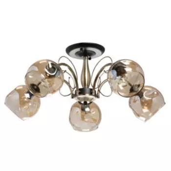 Люстра Альфа, 60Вт, Е27, стекло, металл