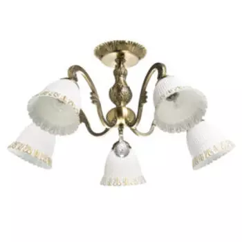 Люстра Ариадна, Е27, 40Вт, стекло, металл