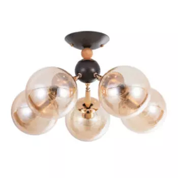 Люстра ARTE LAMP Boston, E27, 40 Вт, металл, черный