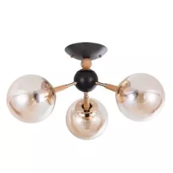 Люстра Arte Lamp Boston, Е27, 40 Вт, металл, янтарный