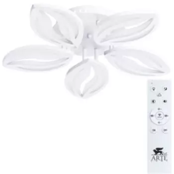 Люстра Arte Lamp Daisy, LED, 22 Вт, металл, пульт
