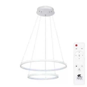 Люстра ARTE LAMP Frodo, LED, 65 Вт, металл, ПДУ, белый