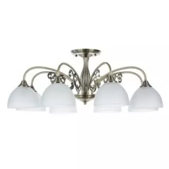 Люстра Arte Lamp Spica, Е27, 40 Вт, металл, белый