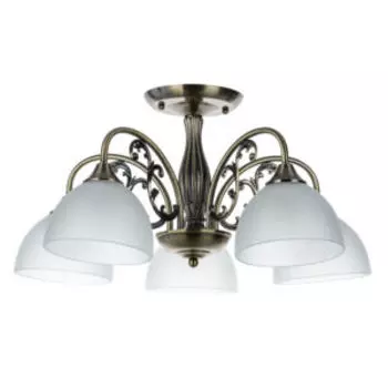 Люстра Arte Lamp Spica, Е27, 40 Вт, металл, белый