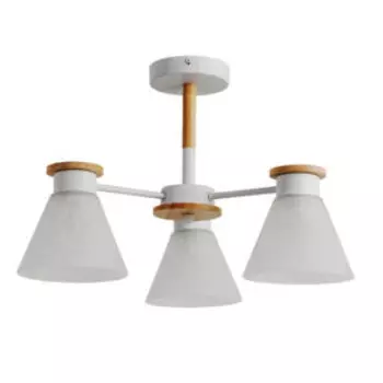 Люстра Arte Lamp Tyler, Е14, 60 Вт, металл/стекло, белый