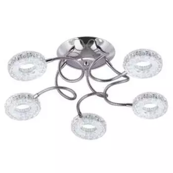люстра BINARETU 5*LED*6Вт хром
