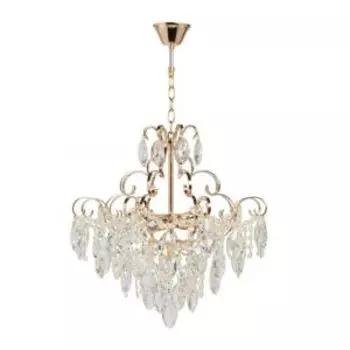 Люстра Бриз, Е27, 60 Вт, хрусталь