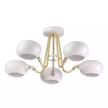 люстра CIRRUS E14 5*40Вт металл золото