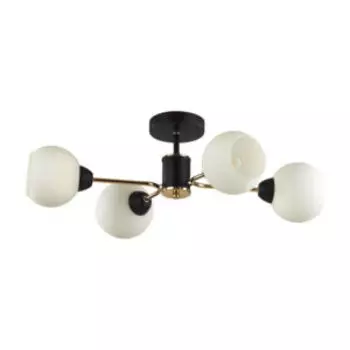 Люстра Comfi Kodi, Е27, 60 Вт, черный, золото