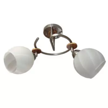 Люстра, Е27, 60 Вт, 230 В, хром