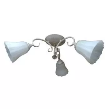 Люстра, Е27, 60Вт, 230В, бежевый